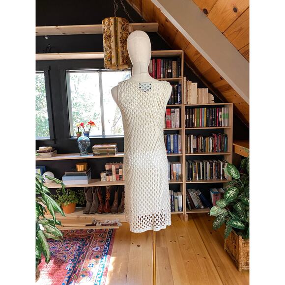 Crochet Open Knit Dress - Picture 3 of 6